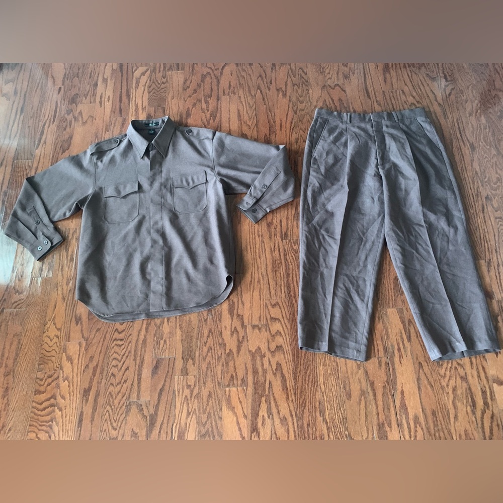 Gusto Coffee Brown  Men’s Pants  Set Size M